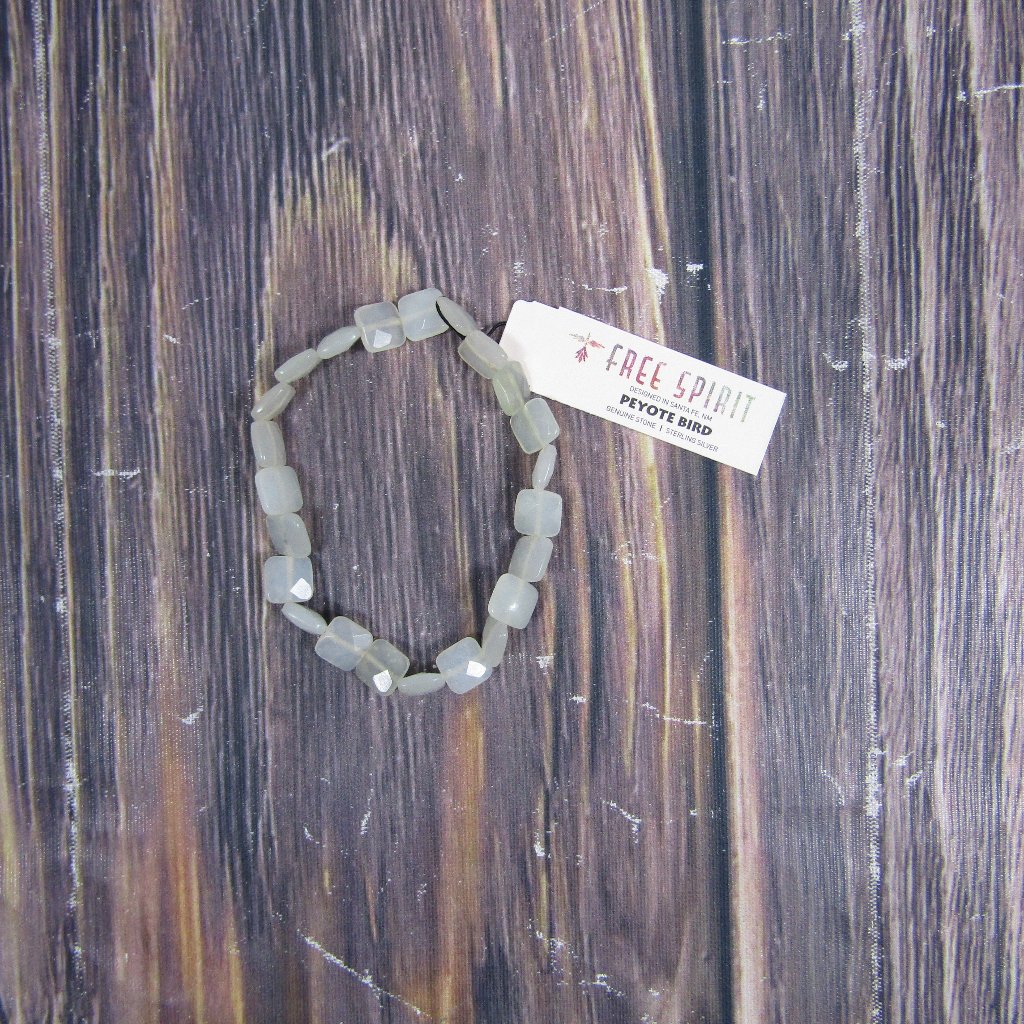 Peyote Bird New Nwt Free Spirit Gray Stone Bracelet 40$